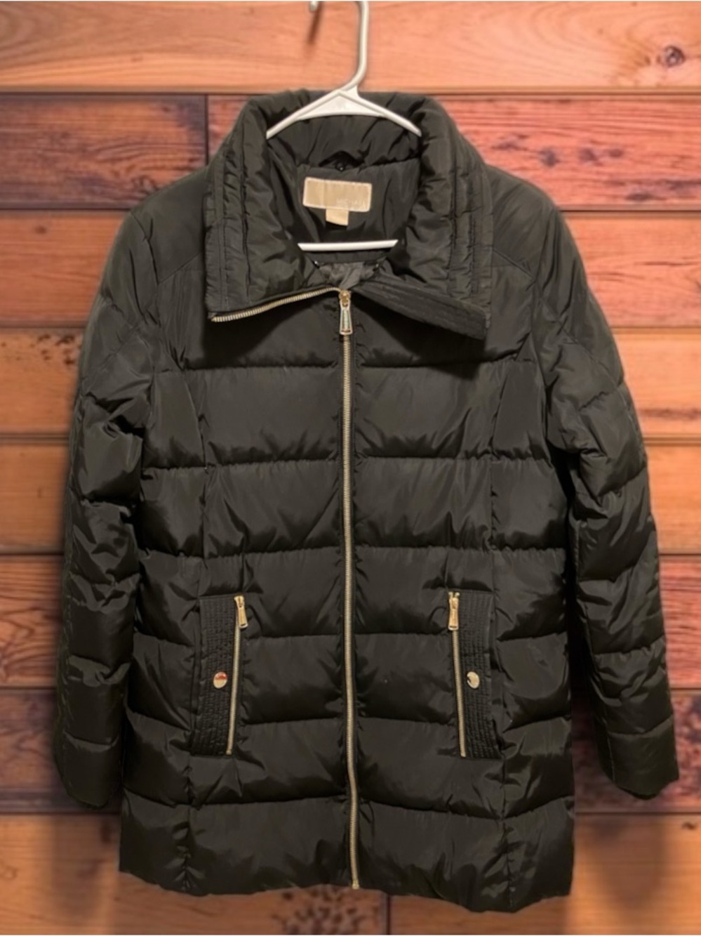IN EXCELLENT CONDITION! MICHAEL KORS BLACK DOWN FEATHER JACKET SIZE S